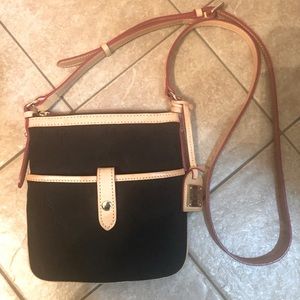 Black Dooney & Bourke signature canvas crossbody